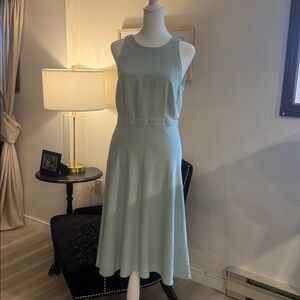 J. Crew Light Green Midi Dress